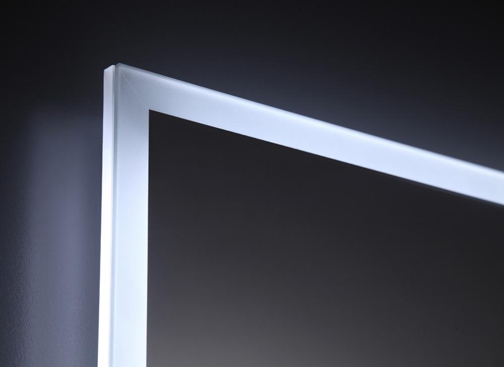 Espejo Wavy Iluminado con LED sin marco – Pentaneon